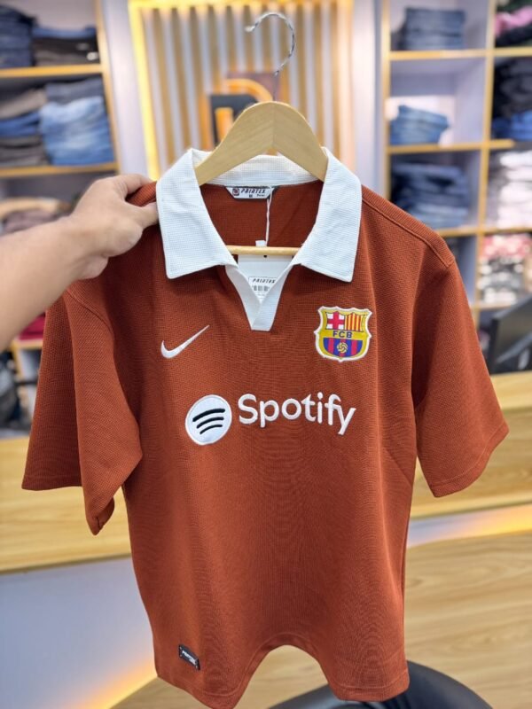 FC Barcelona 2022–23 Brown Third Jersey – Spotify | Nike