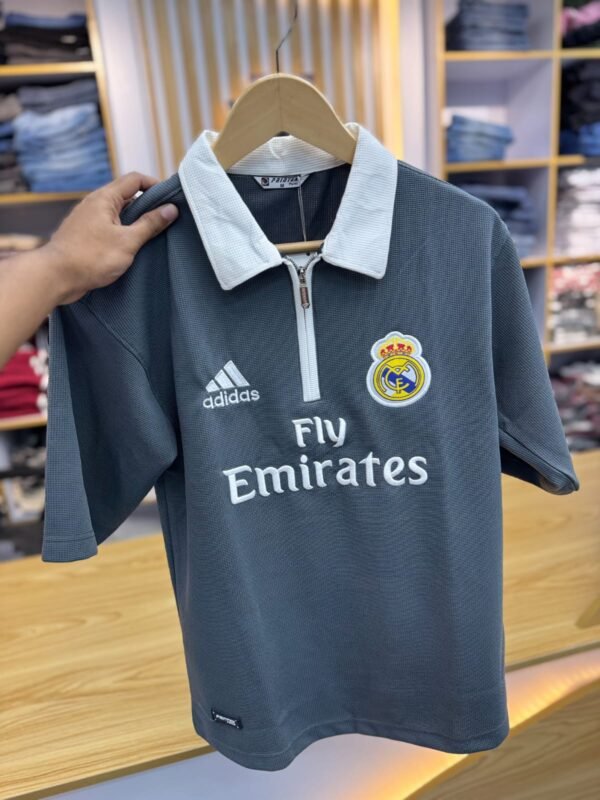 Premium Real Madrid  2012-13 Third Kit  Jersey _grey