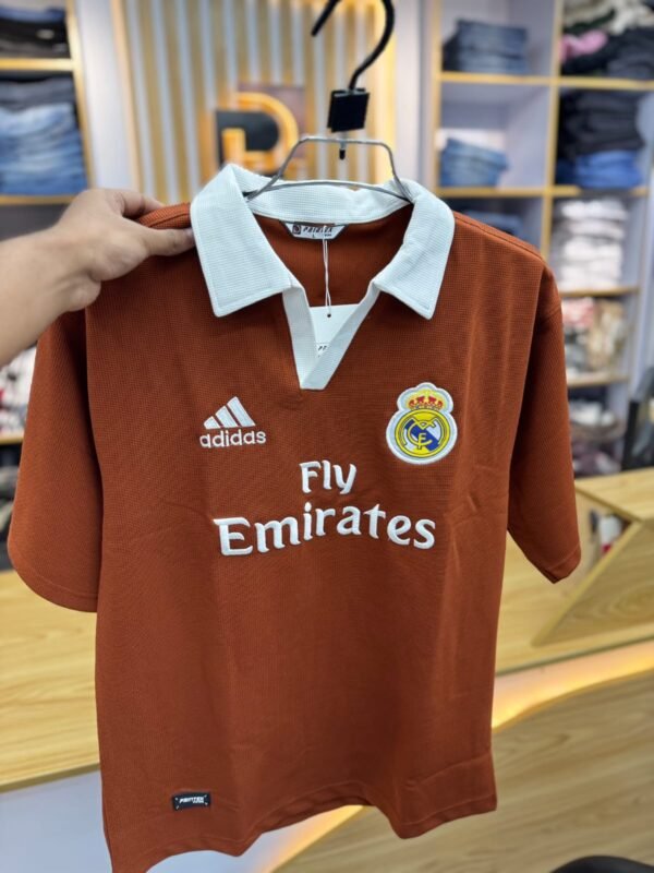Real Madrid 2024-25 third away kit Brown Jersey
